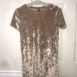 WINDSOR BRAND NEW Velvet T-shirt Dress
